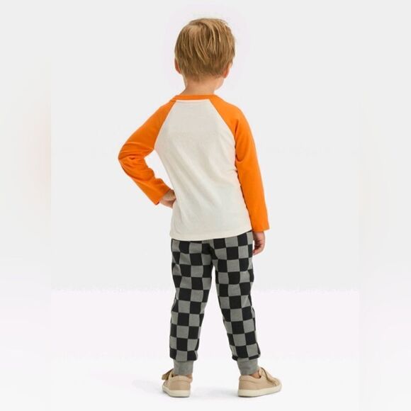 Nwt Cat & Jack Dinosaur T-Rex Boy Halloween Joggers Outfit - Picture 7 of 9